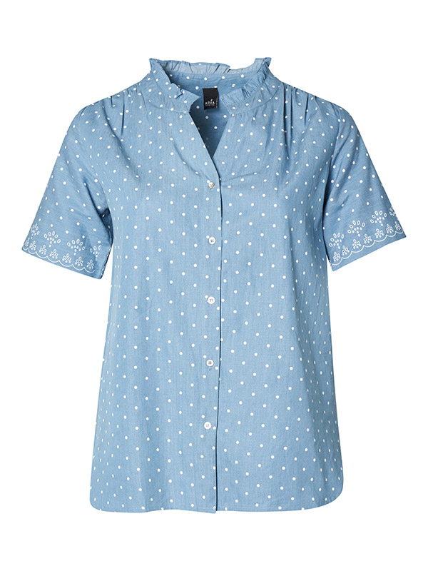 ADCARMEN - Plus Size Bluse fra Adia