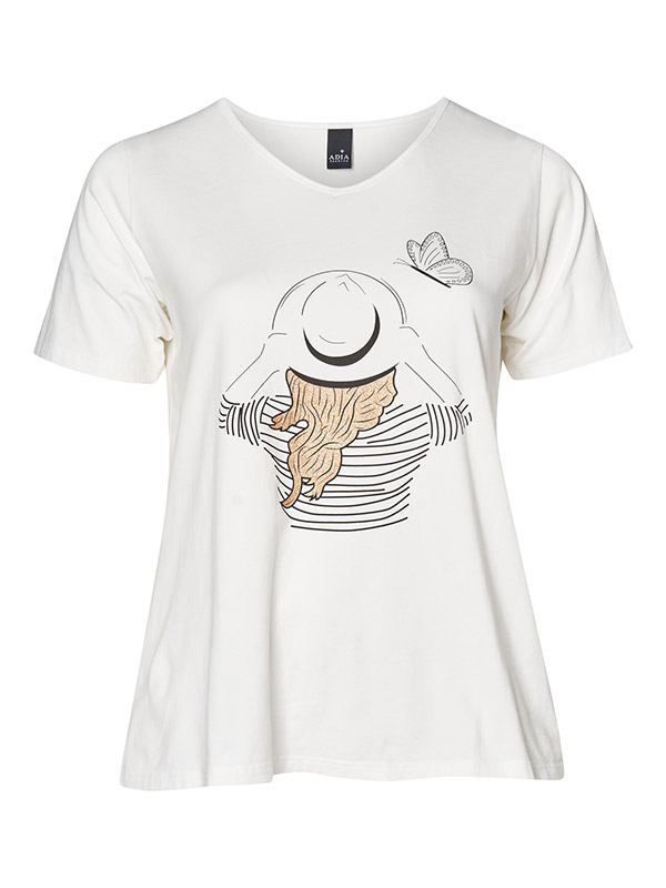ADCHIA - Plus Size T-shirt fra Adia