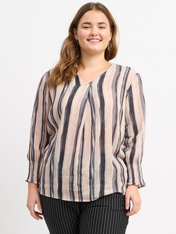 ADDIBISA - Plus Size Bluse fra Adia
