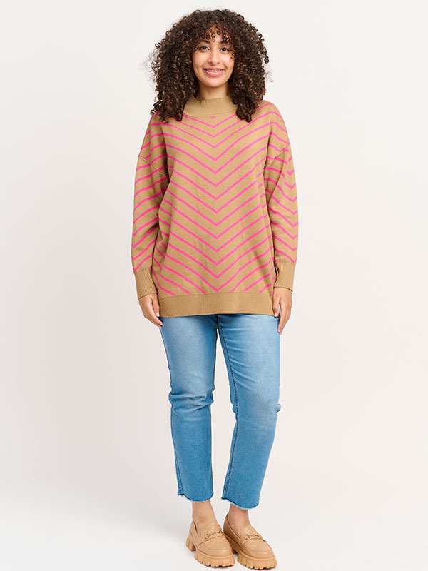 ADEVELYN - Plus Size Bluse fra Adia