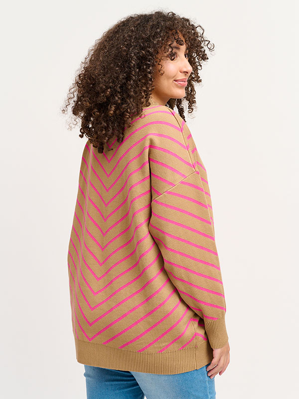 ADEVELYN - Plus Size Bluse fra Adia