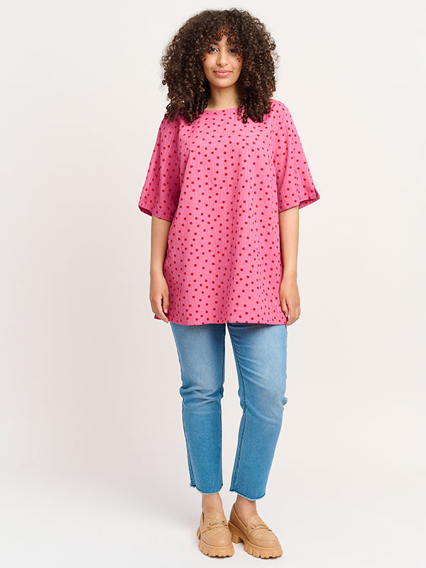 ADEVI - Plus Size Bluse fra Adia