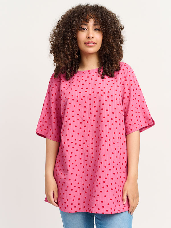 ADEVI - Plus Size Bluse fra Adia