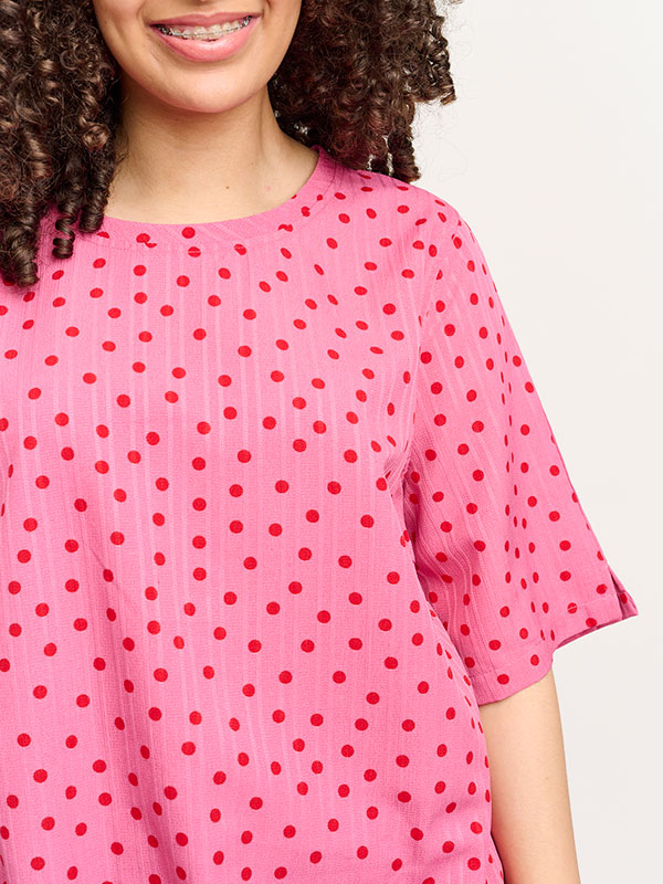 ADEVI - Plus Size Bluse fra Adia
