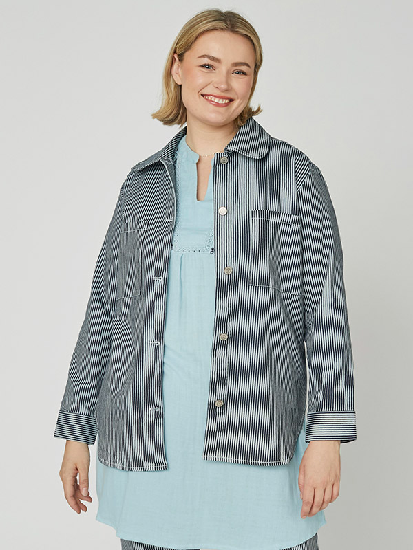 ADFENNA - Plus Size Skjorte fra Adia