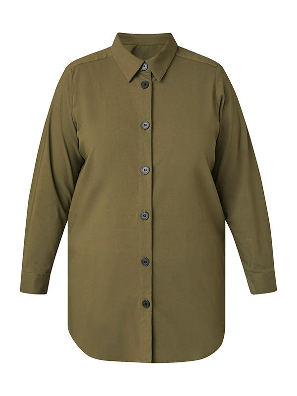 ADFREDERIKKA - Plus Size Skjorte fra Adia