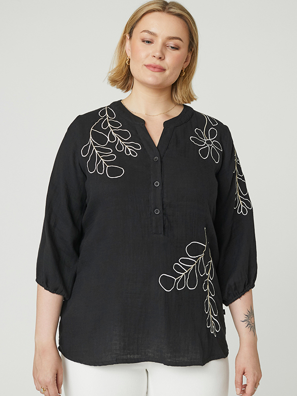 ADFRIGGA - Plus Size Bluse fra Adia