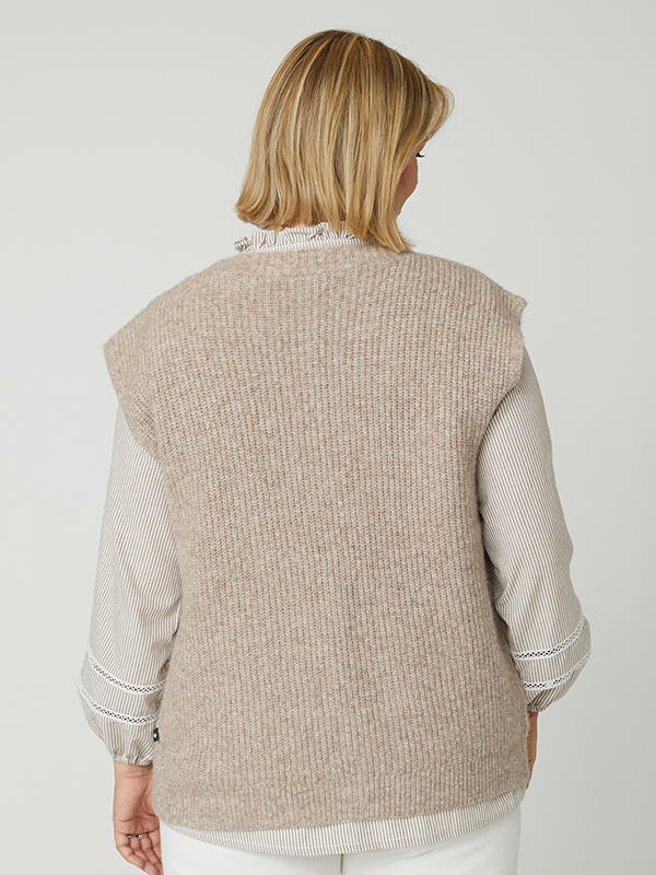 ADGAMMA - Plus Size Vest fra Adia