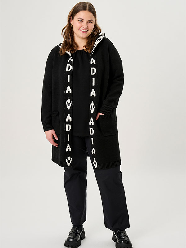 ADGLORIA - Plus Size Cardigan fra Adia