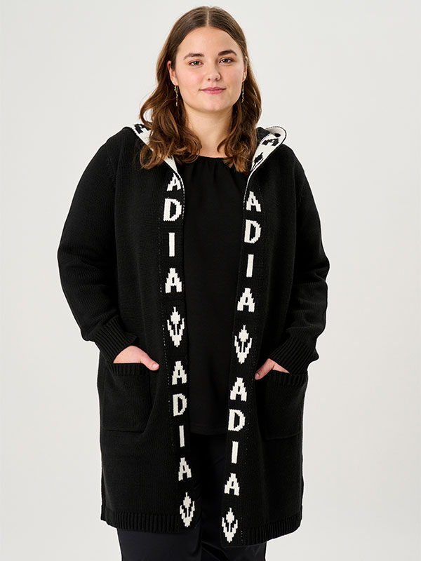 ADGLORIA - Plus Size Cardigan fra Adia
