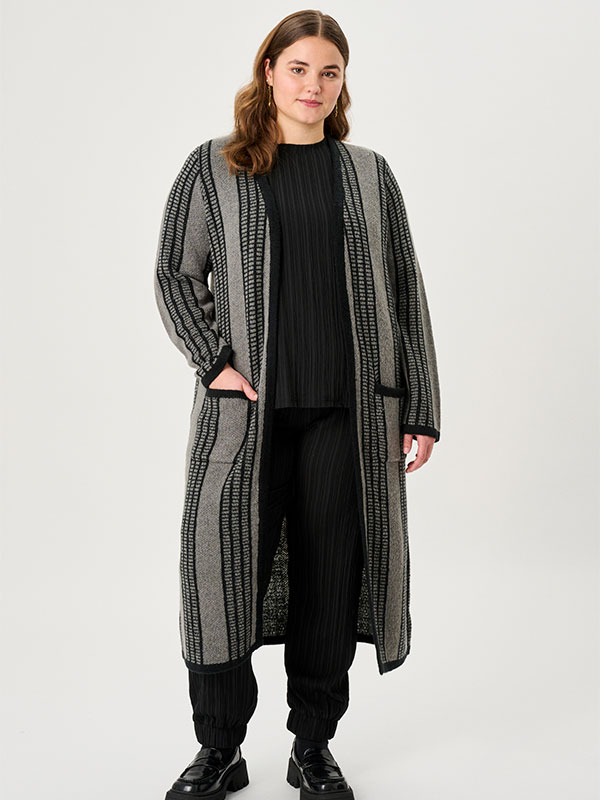 ADGRACE - Plus Size Cardigan fra Adia