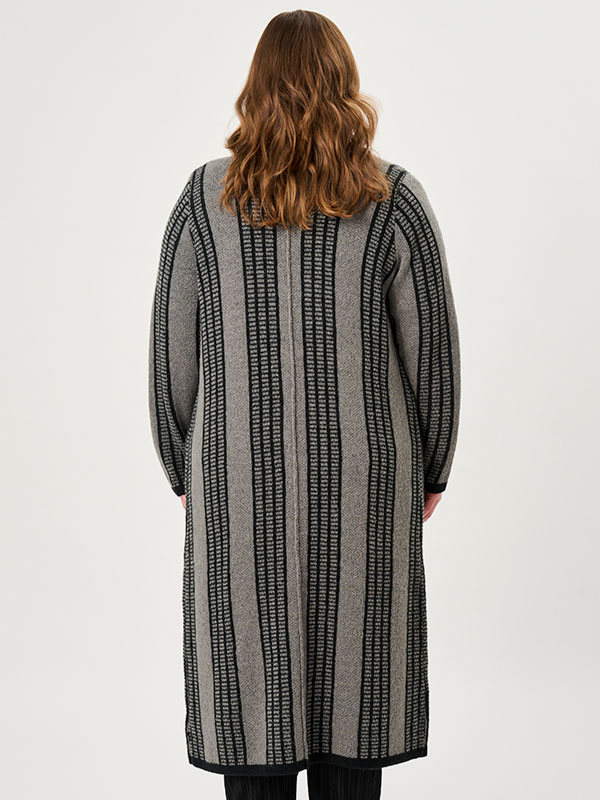ADGRACE - Plus Size Cardigan fra Adia