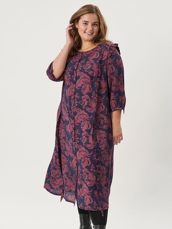 ADRACHEL - Plus Size Kjole fra Adia