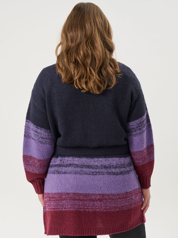 ADRENEE - Plus Size Cardigan fra Adia