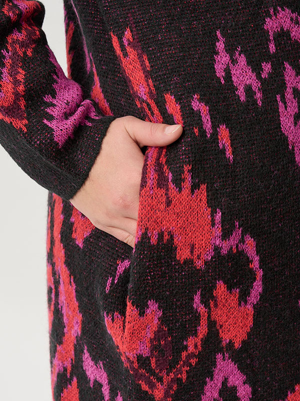 ADROSALINDA - Plus Size Cardigan fra Adia