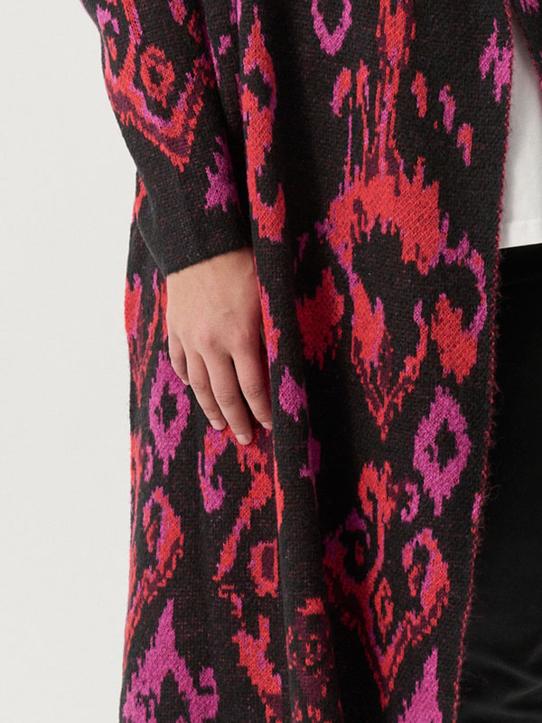 ADROSALINDA - Plus Size Cardigan fra Adia