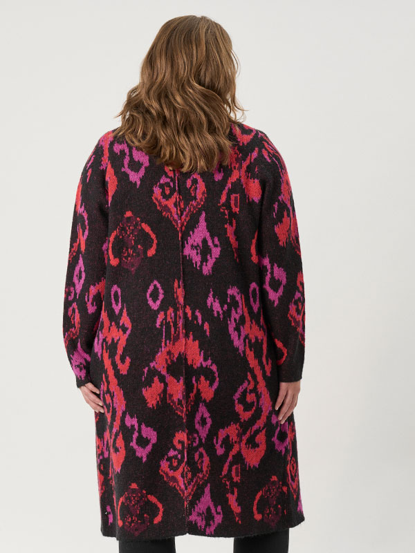 ADROSALINDA - Plus Size Cardigan fra Adia