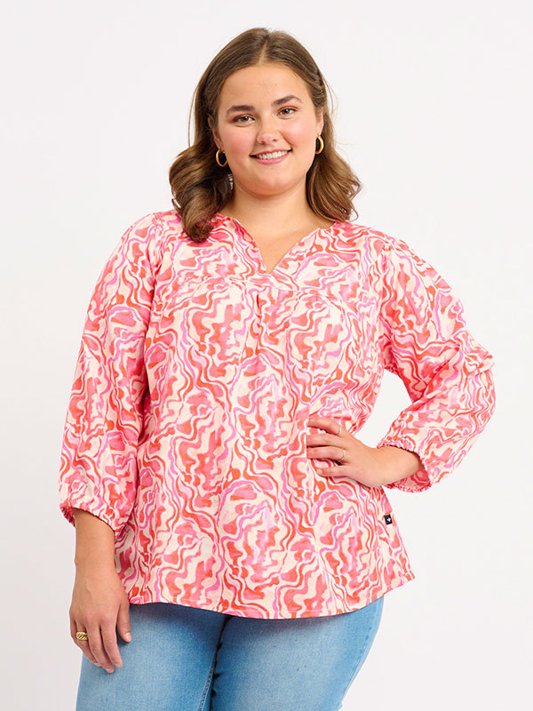 ADVARY - Plus Size Bluse fra Adia