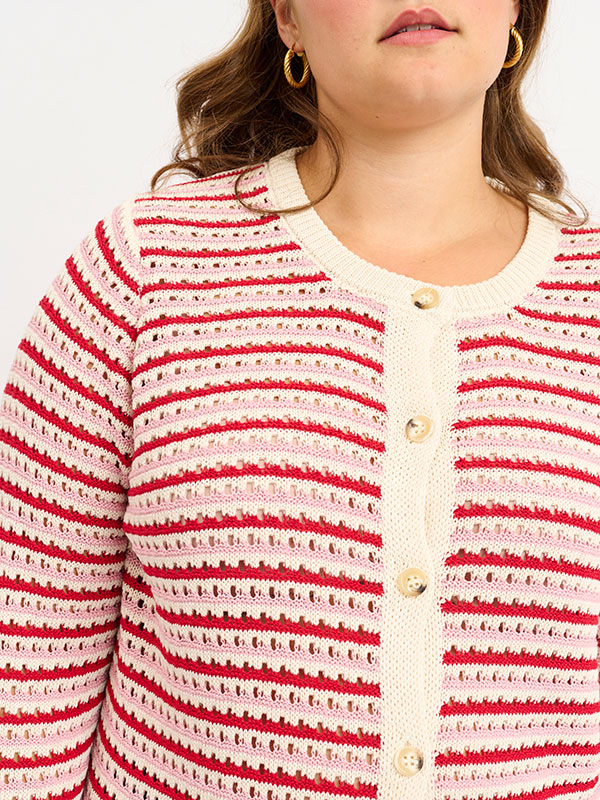 ADVENUS - Plus Size Cardigan fra Adia