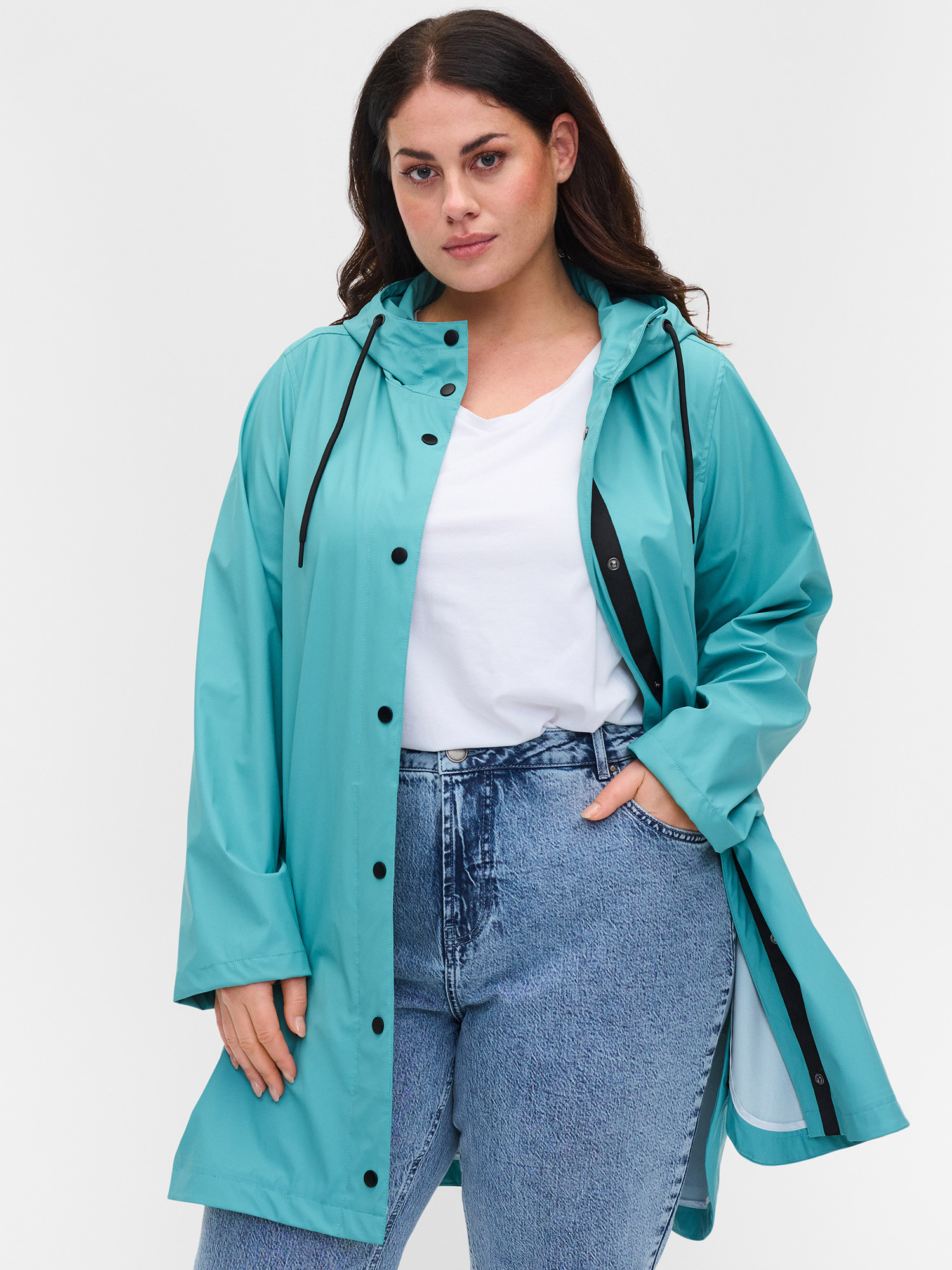Rain jacket fra Zizzi