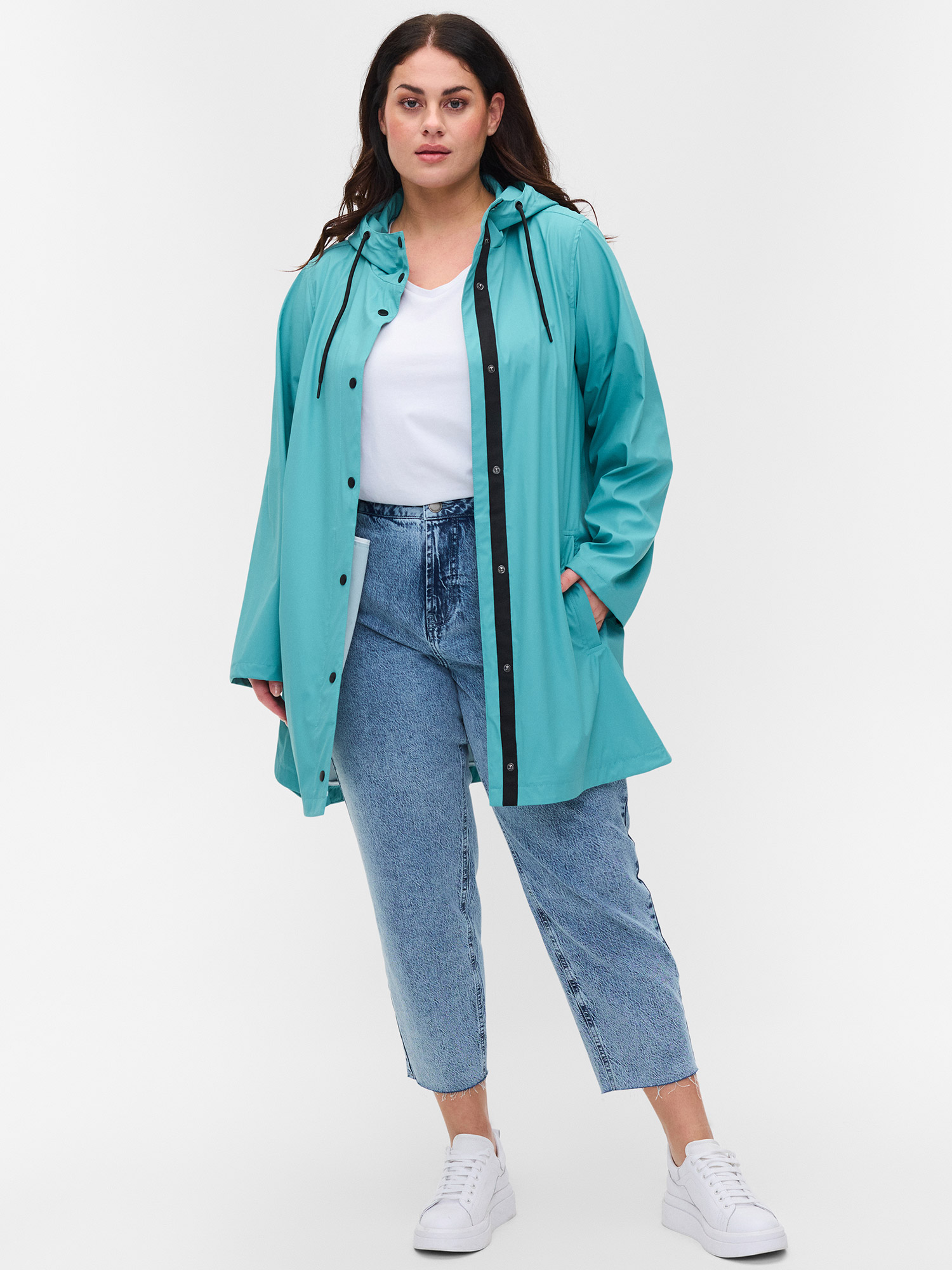 Rain jacket fra Zizzi