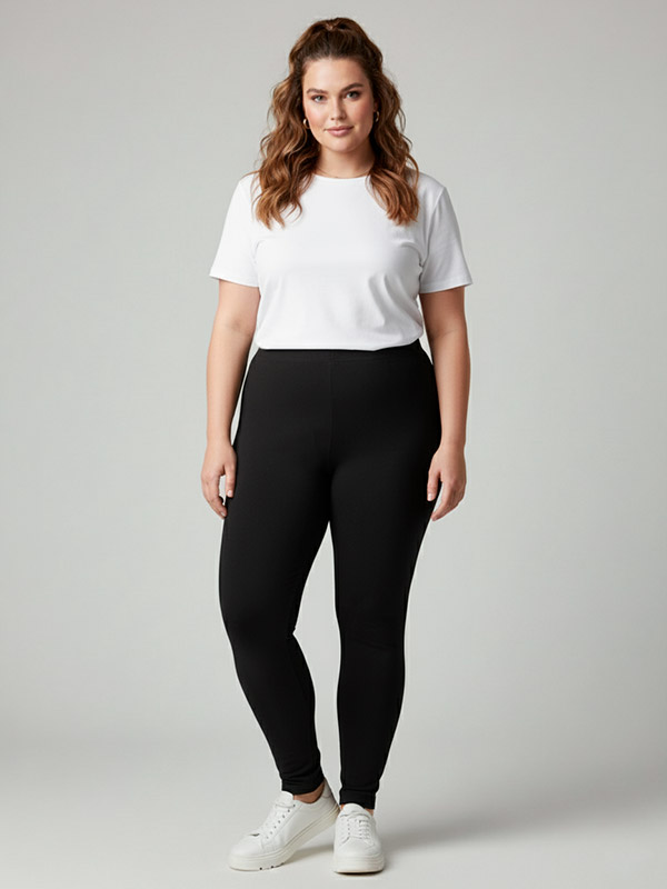 FIONA - Plus Size Leggings fra Fiona