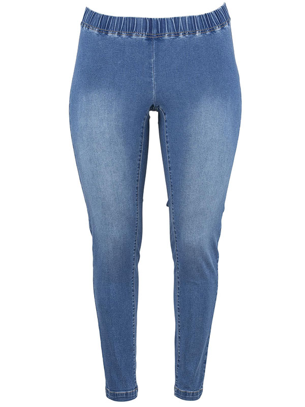 MAYA - Lyseblå denimleggings fra Gozzip