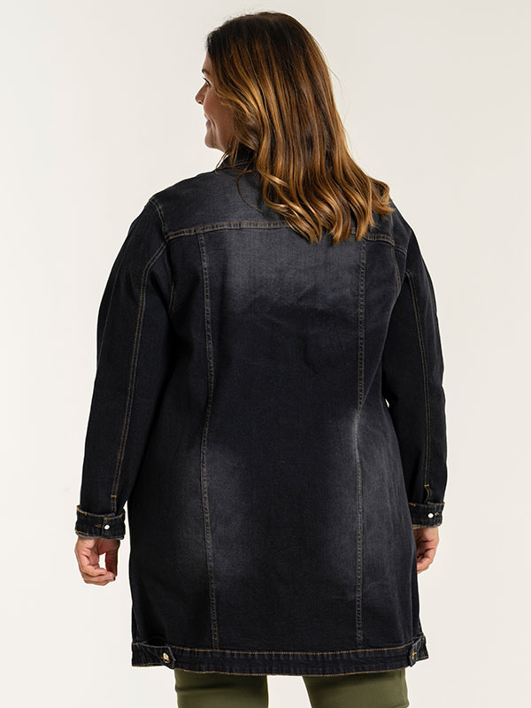 AMELA - Plus Size Jakke fra Gozzip