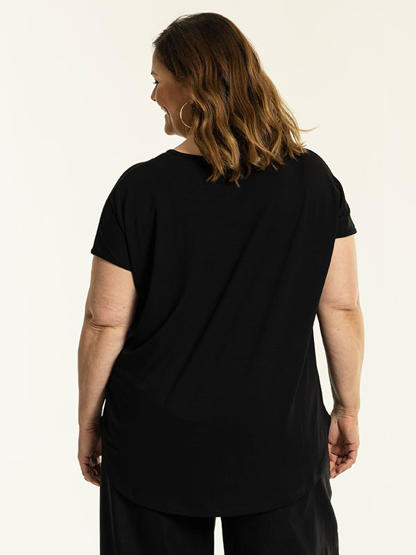 GITTE - Plus Size Bluse fra Gozzip