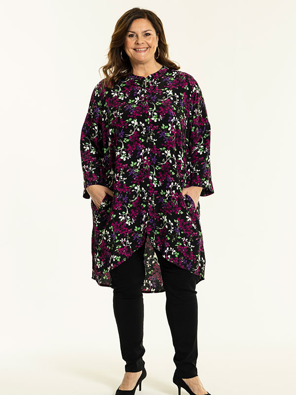 MONNA - Plus Size Tunika fra Gozzip
