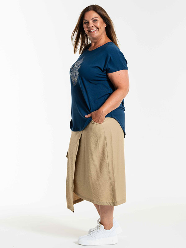 ANNSOFIE - Plus Size Skjørt fra Gozzip