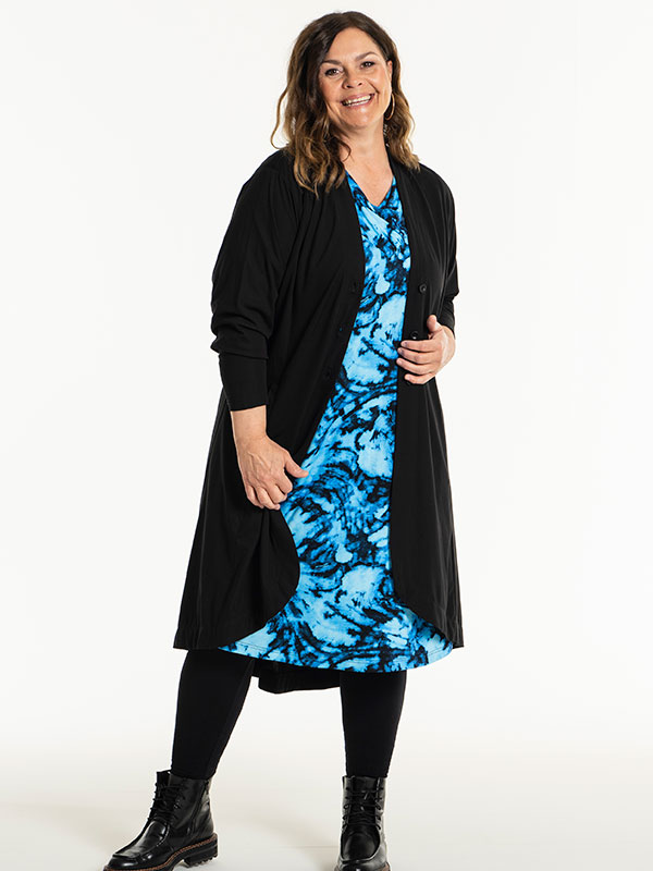 ANNI - Plus Size Kjole fra Gozzip