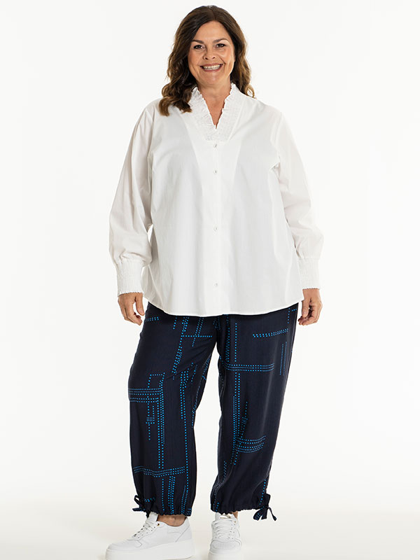 ASMA - Plus Size Skjorte fra Gozzip