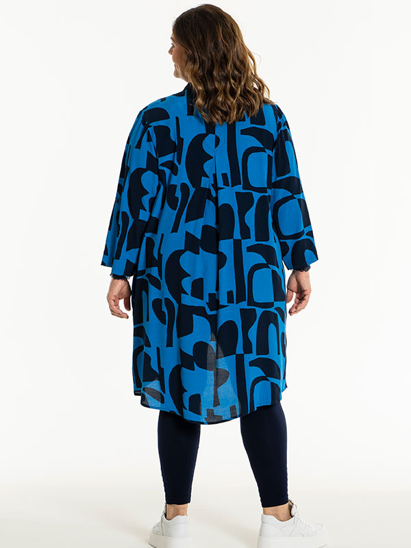 MONNA - Plus Size Tunika fra Gozzip