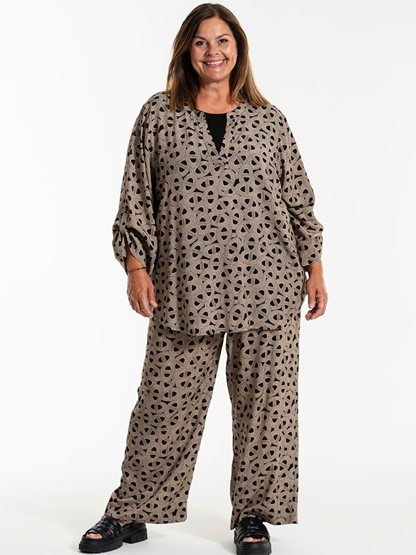MARFRETHE - Plus Size Bukser fra Gozzip