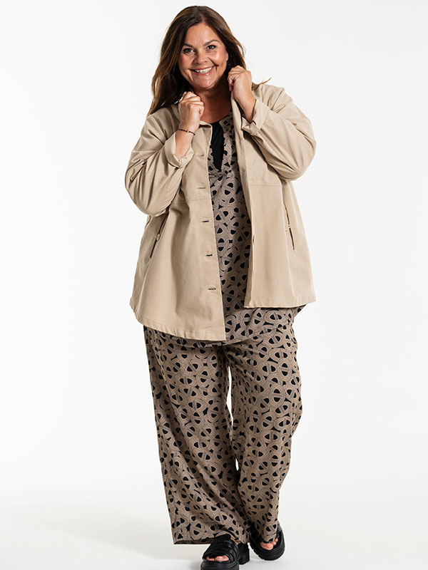 MARFRETHE - Plus Size Bukser fra Gozzip