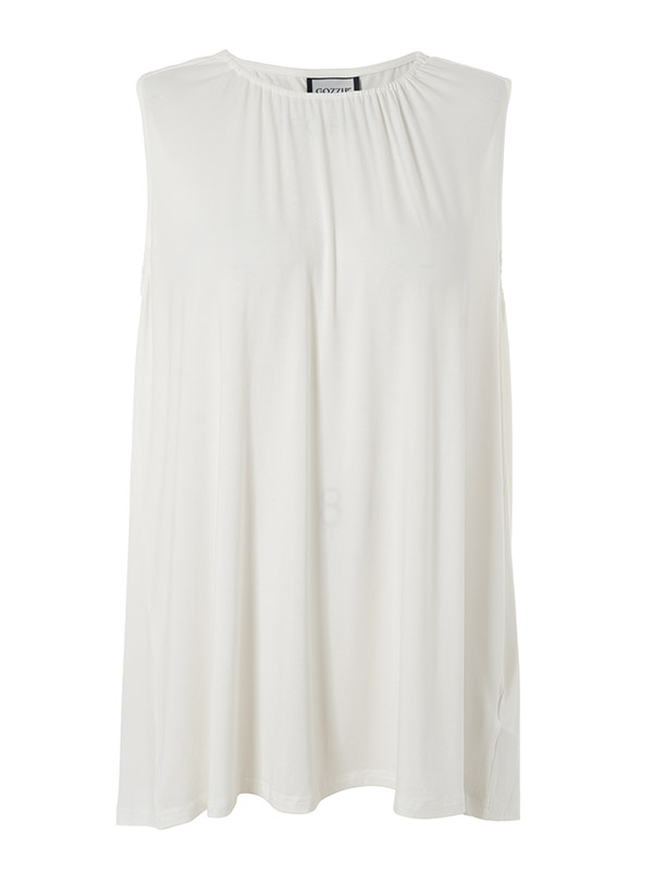 BEATA - Plus Size Topp fra Gozzip