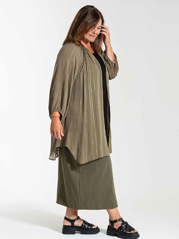 BOANNA - Plus Size Bluse fra Gozzip