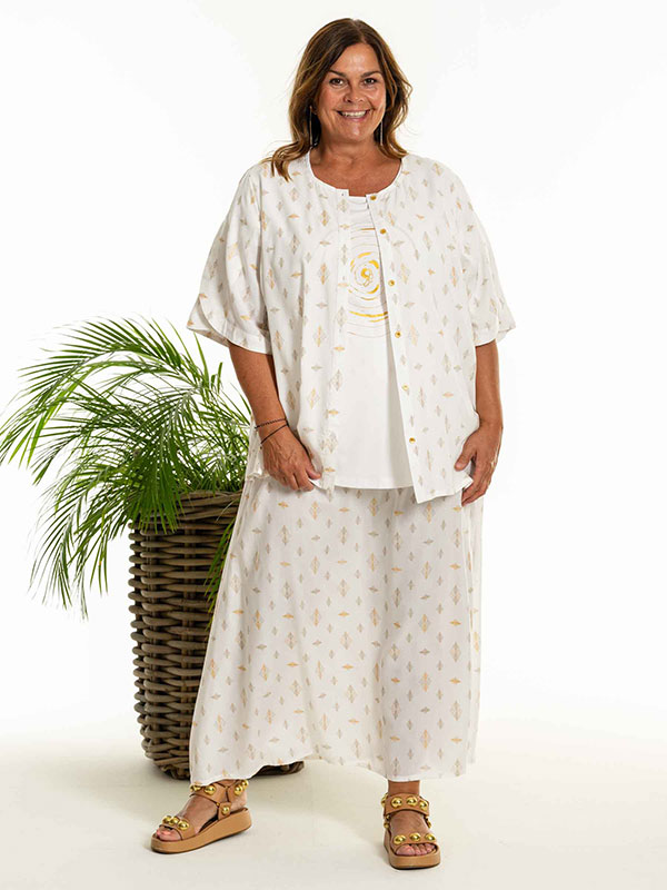 DOLLY - Plus Size Skjorte fra Gozzip