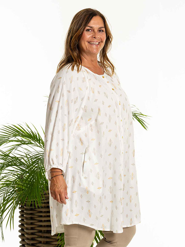 DENISE - Plus Size Tunika fra Gozzip