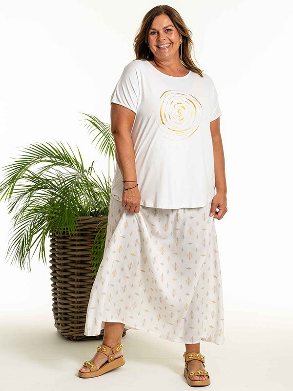 DIA - Plus Size Skjørt fra Gozzip