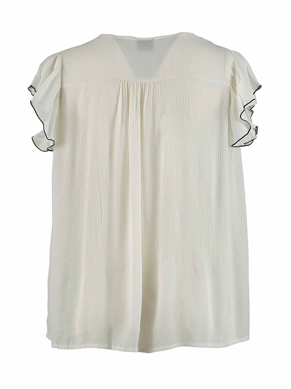 DARLENE - Plus Size Bluse fra Gozzip