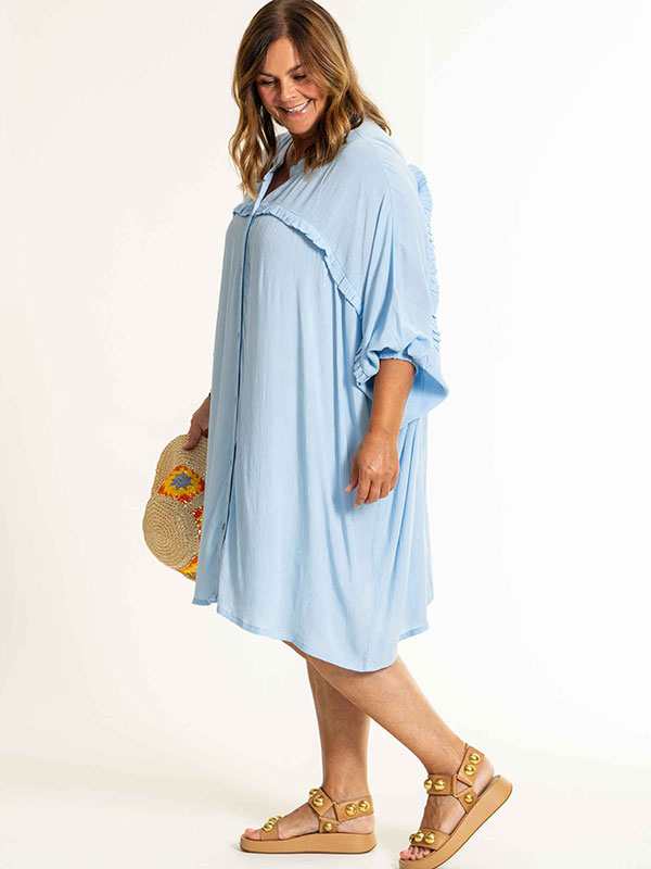GERDA - Plus Size Tunika fra Gozzip