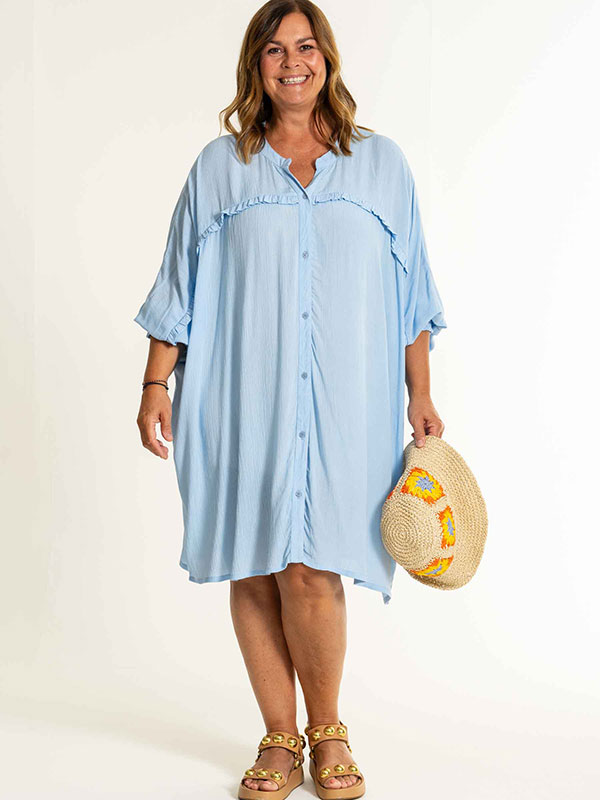 GERDA - Plus Size Tunika fra Gozzip