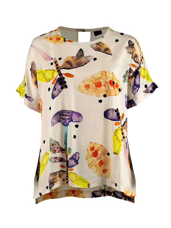 ELLY - Plus Size Bluse fra Gozzip