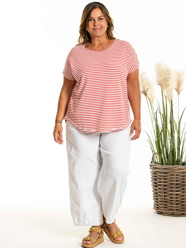 GITTE - Plus Size T-shirt fra Gozzip