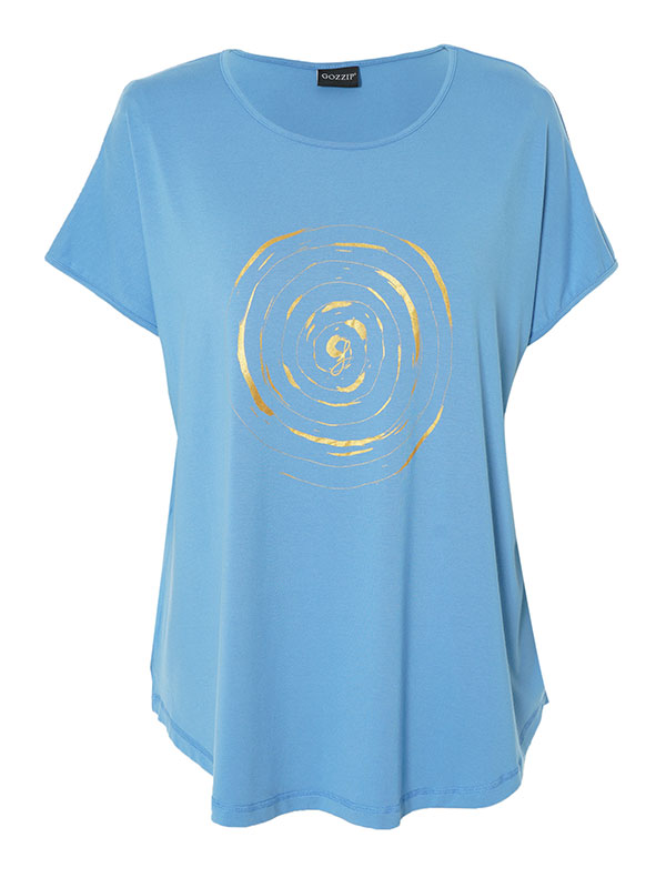 GITTE - Plus Size T-shirt fra Gozzip