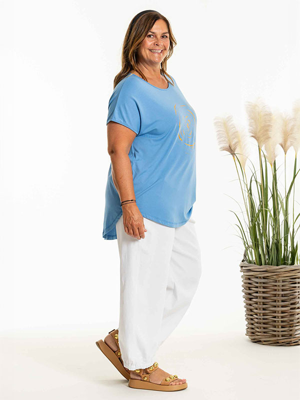 GITTE - Plus Size T-shirt fra Gozzip