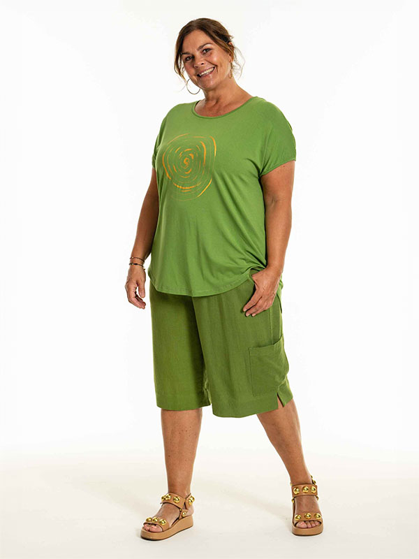 GITTE - Plus Size T-shirt fra Gozzip