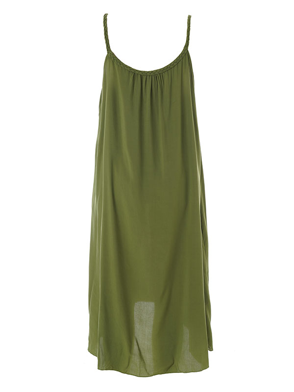 AMALIE - Plus Size Kjole fra Gozzip
